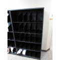 Meridian Black 65 in. 5 Tier File Shelves